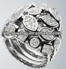 stainless steel infinity rings
