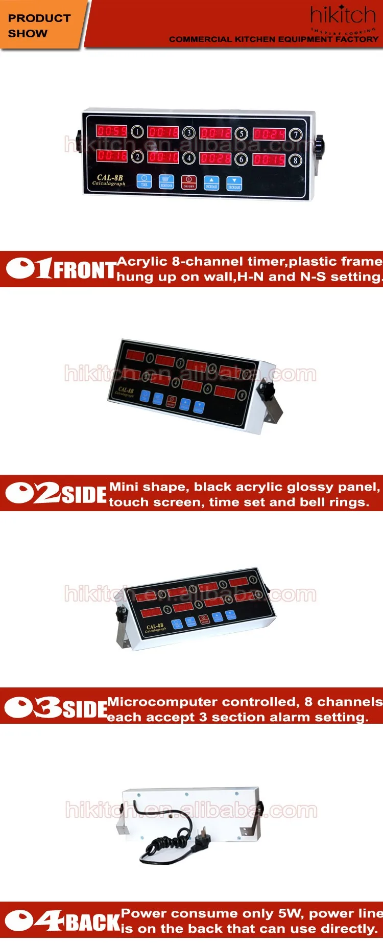 Restaurant Kitchen Timers restaurant kitchen timers fast food touch screen 8 channels Restaurant Kitchen Timers restaurant kitchen timers fast food touch screen 8 channels