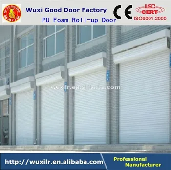 Warehouse Industrial Galvanized Steel Insulation Rolling Shutter Door View Insulation Rolling Shutter Door Good Product Details From Wuxi Good Door