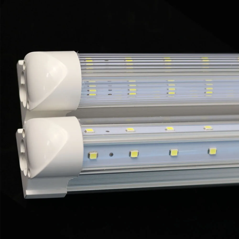 high lumen led integrated tubes t8 4ft 5ft 6ft 8ft led tube light fixture T8 V shape cooler light LED Tube Lights