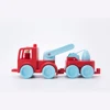 wooden toys construction vehicle fire truck for kids