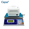 4 inch direct 110mm thermal stickers waterproof thermal barcode label printer with RS232 port matchs electronic scale