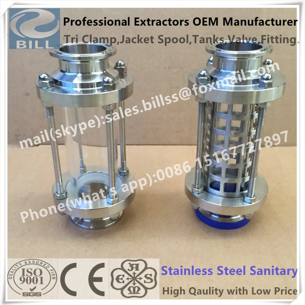 12 Inch Tri Clamp Sight Glass Use For Extractor Closed Loop Buy 12