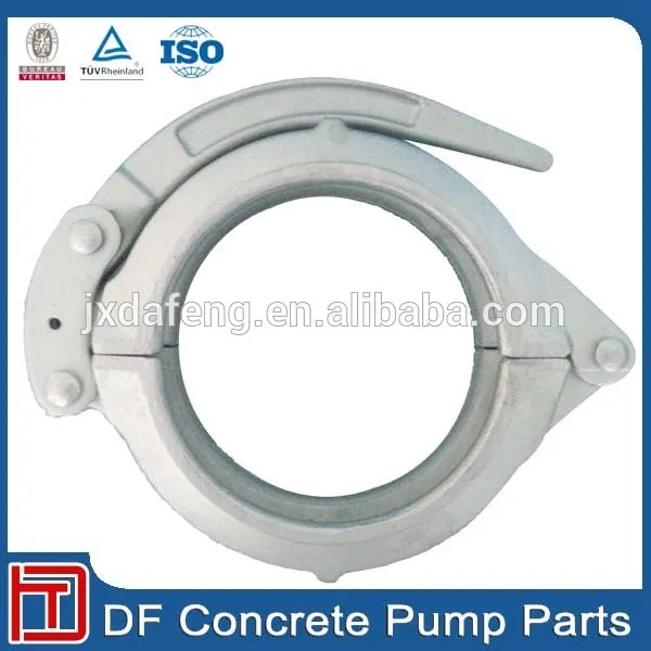 Dn125/5.5" High Pressure Concrete Pump Pipe Snap Clamp Buy Snap Clamp