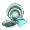 24PCS heavy weight Ching color melamine EU french table ware