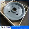 Large forged steel pulley wheel/industrial crane wheels