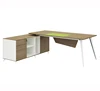 Modern Company Supervisor Office Work Table Simple Style Wooden Organizer Work Desk