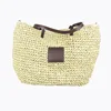 Customer from UK special customization straw woven bags beach bags