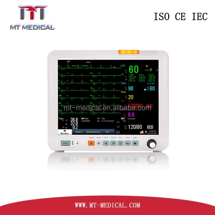 High quality Touch Screen Modular Multifunction patient monitor ECG monitor
