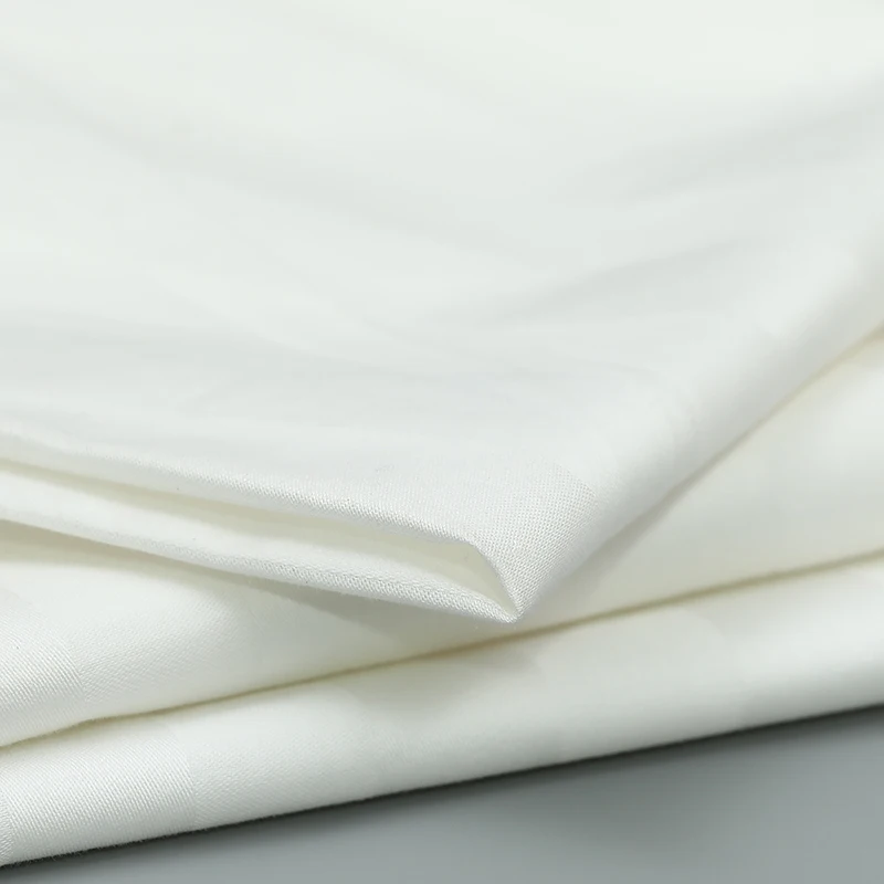100% Cotton 3cm Stripe 250tc 300tc 350tc Sateen Jacquard Bed Sheet ...