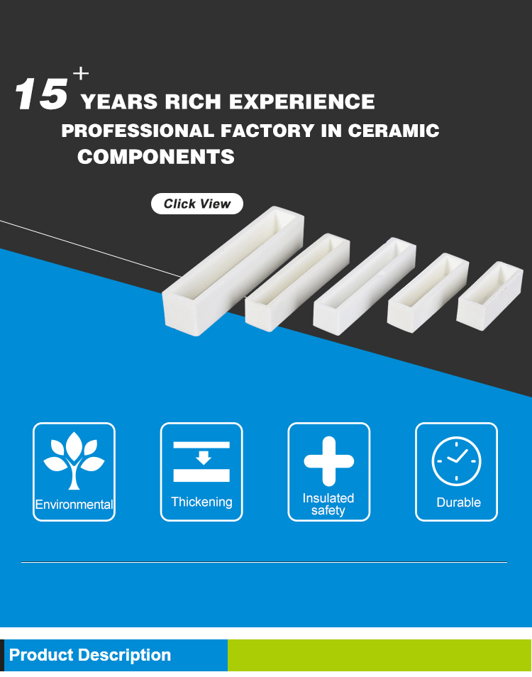 Ceramic Shell Of Cement Resistor Parts - Buy Ceramic Tubes And Shells