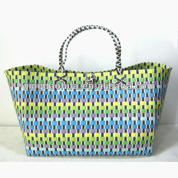 HIFA Plastic Straw Bag PP Woven Beach Bag, View pp woven bags 50kg