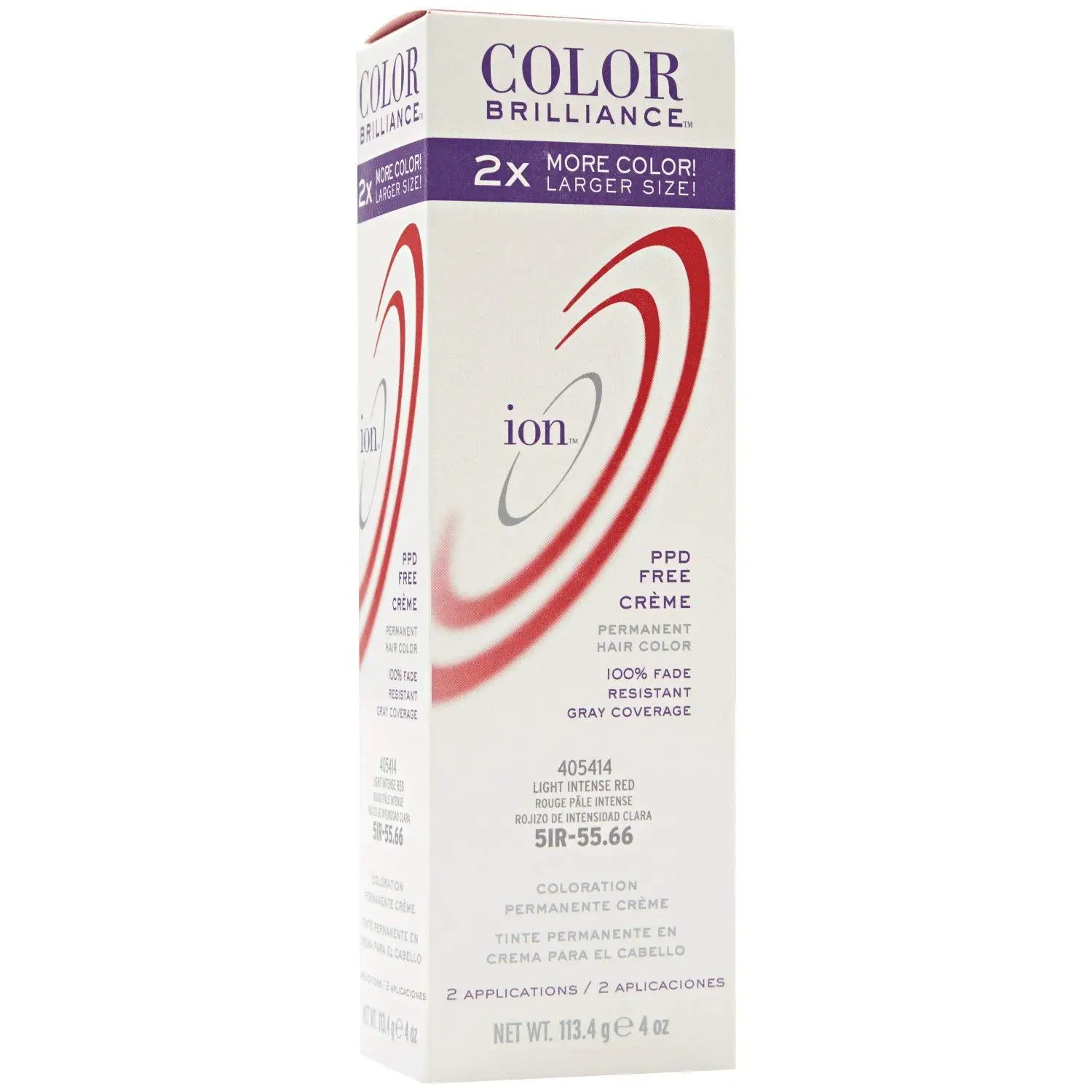 Ion Color Brilliance 5ir Light Intense Red - My New Hair I Added Ion Color ...