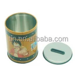 custom rectangle metal money saving box