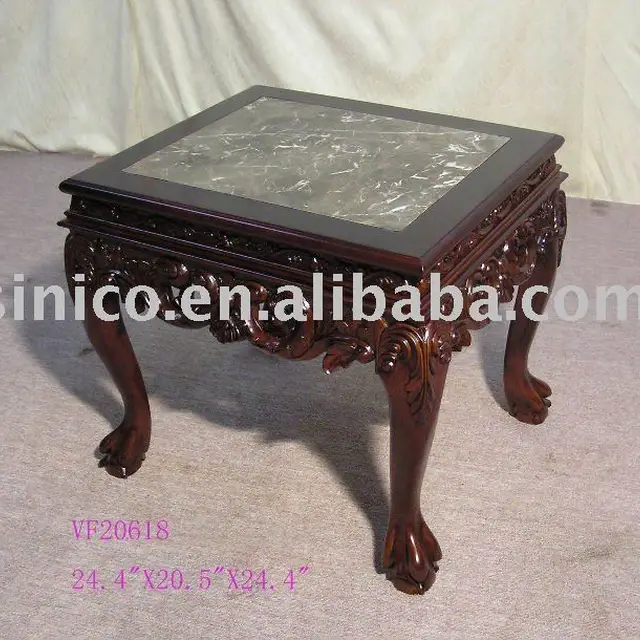 China Solid Wood Hand Carved Coffee Table Products Find Solid Wood Hand Carved Coffee Table With Marble Top Antique Home Furniture