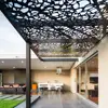 garden metal tree design ceiling