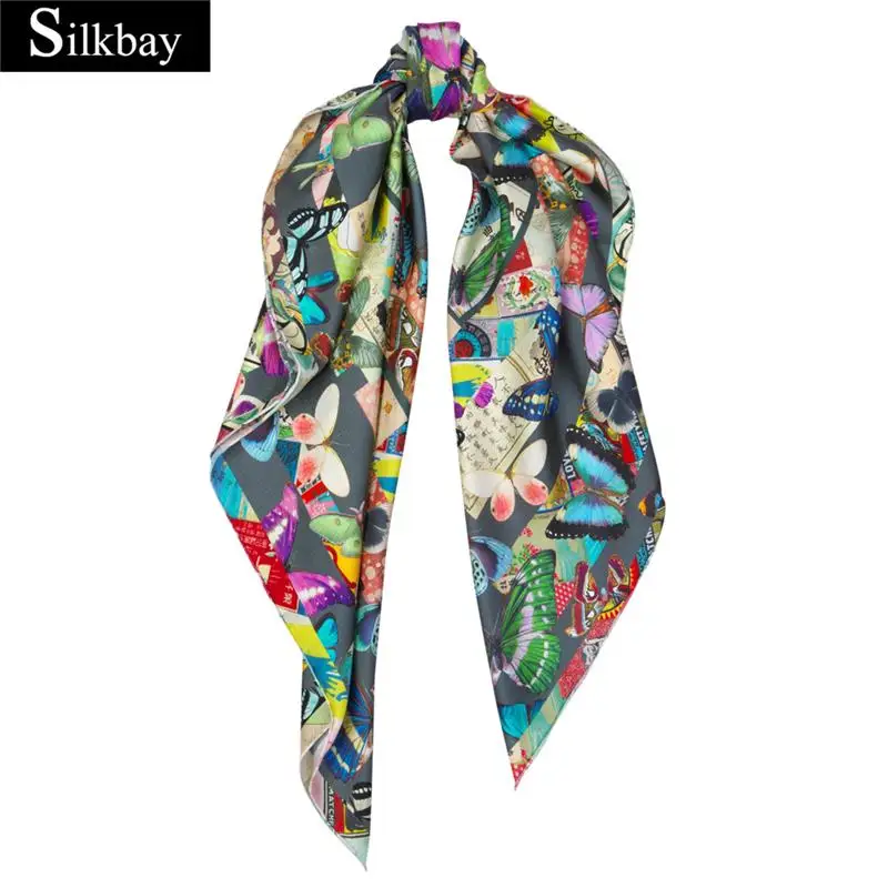 Newest Design Silk Twill Scarf With High Quality - Buy Silk Twill Scarf ...