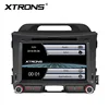 Xtrons 8" HD Digital Touch Screen GPS car multimedia system for kia sportage with Screen Mirroring Function, car stereo 2 din