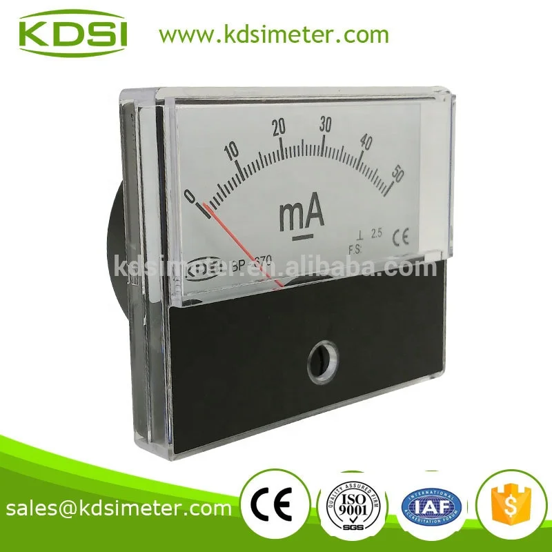 Factory Direct Sales Bp670 Dc50ma Dc Analog Milliammeter Buy