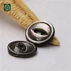 SK 2 Hole Fisheye Kinds Shaped Natural Black Mother Of Pearl Shell Ladies Dress Button