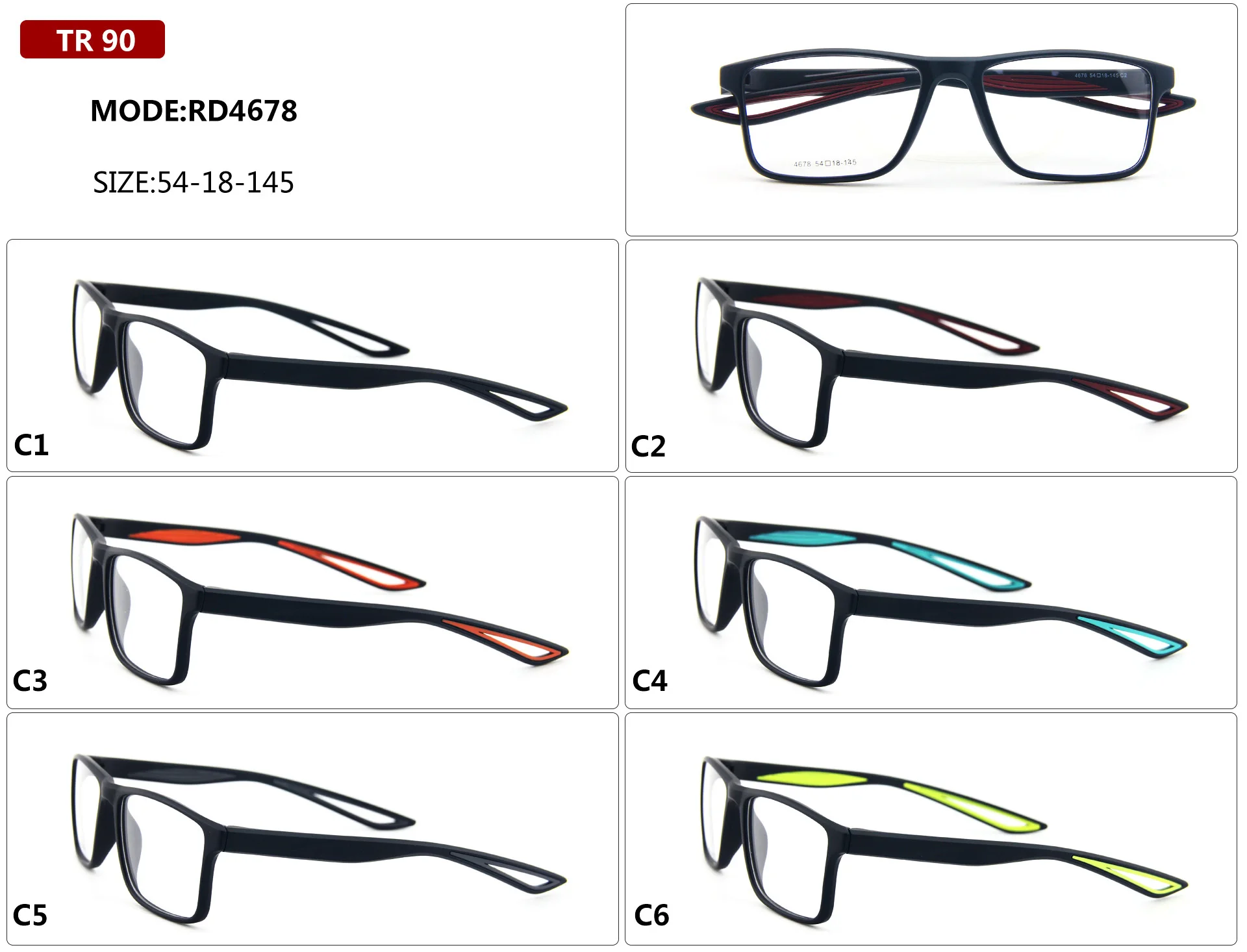 Cheap Frames Glasses Gentleman Optical Glasses Eyewear Frame For Sports