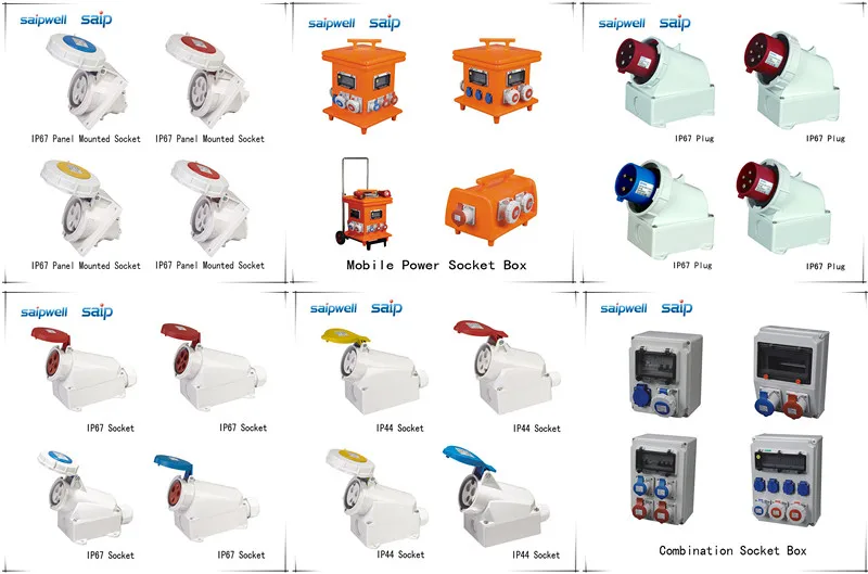 2014 Newest High Quality 63 Amp Industrial Plug & Socket Buy 63 Amp