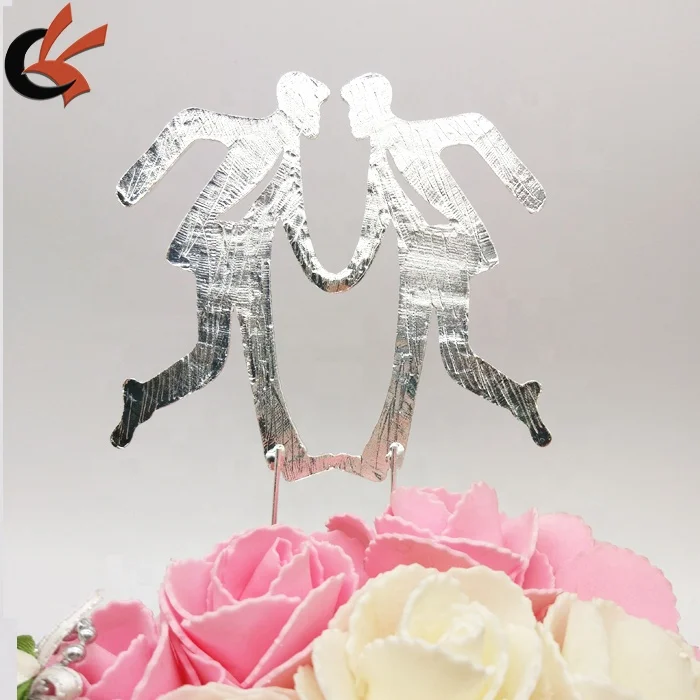 MR AND MR rhinestone cake topper back view.jpg