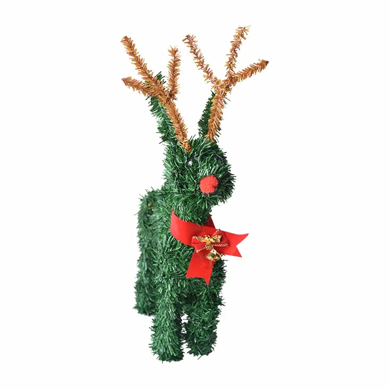 2019 new style pvc christmas tree decorated deer for sale