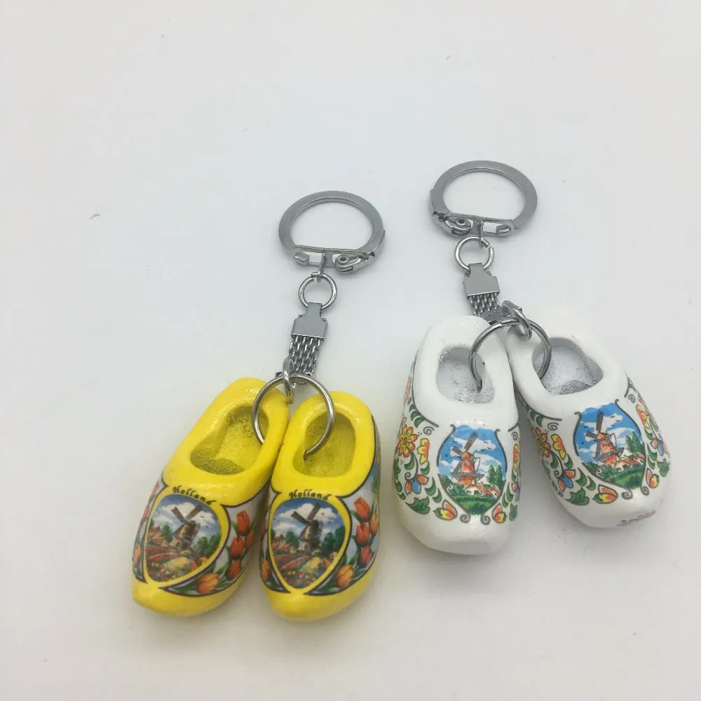 Klompen Keychain,Wooden Souvenirs And Gifts Buy
