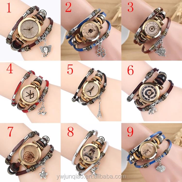 Relojes En Línea Tienda Torre Vintage Reloj Caballo Colgante Relojes para Mujer | Guess Tienda en Línea