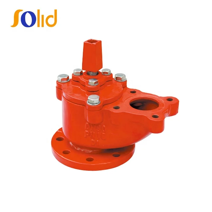 Manufacturer BS750 Ductile Cast Iron Underground Red Color Fire Hydrant