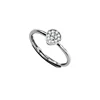 Fashion jewellery italian jewelry accessory teardrop ring silver 925