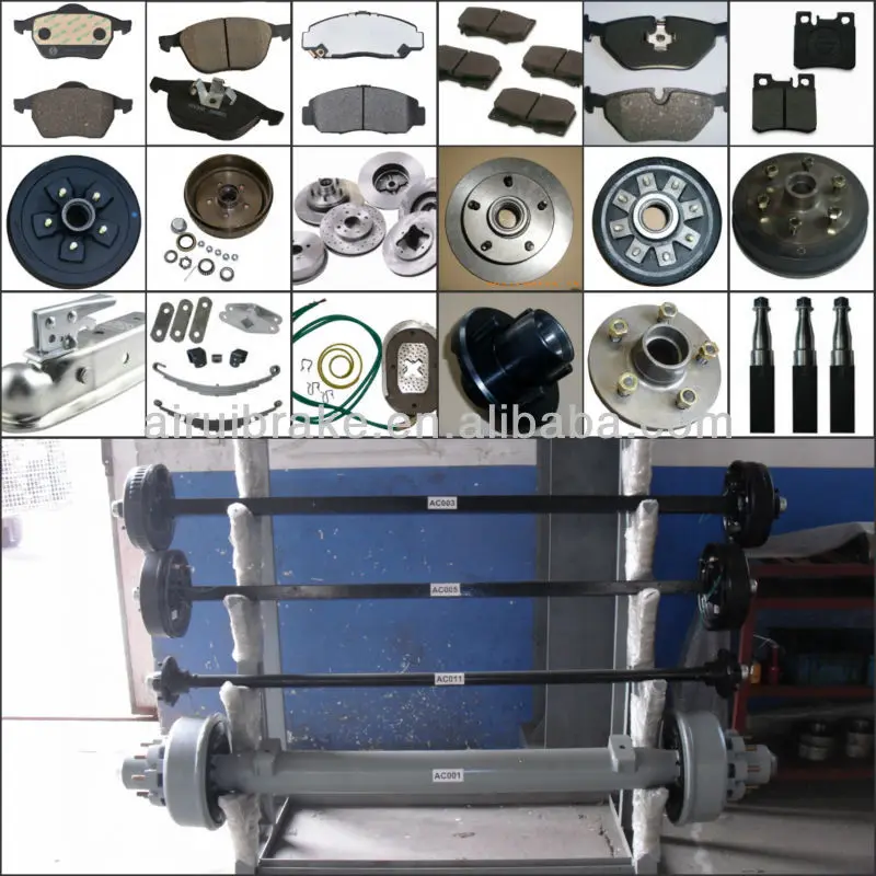 Spindle Square Solid Steel Trailer Axle Beam And Trailer Spindle Buy