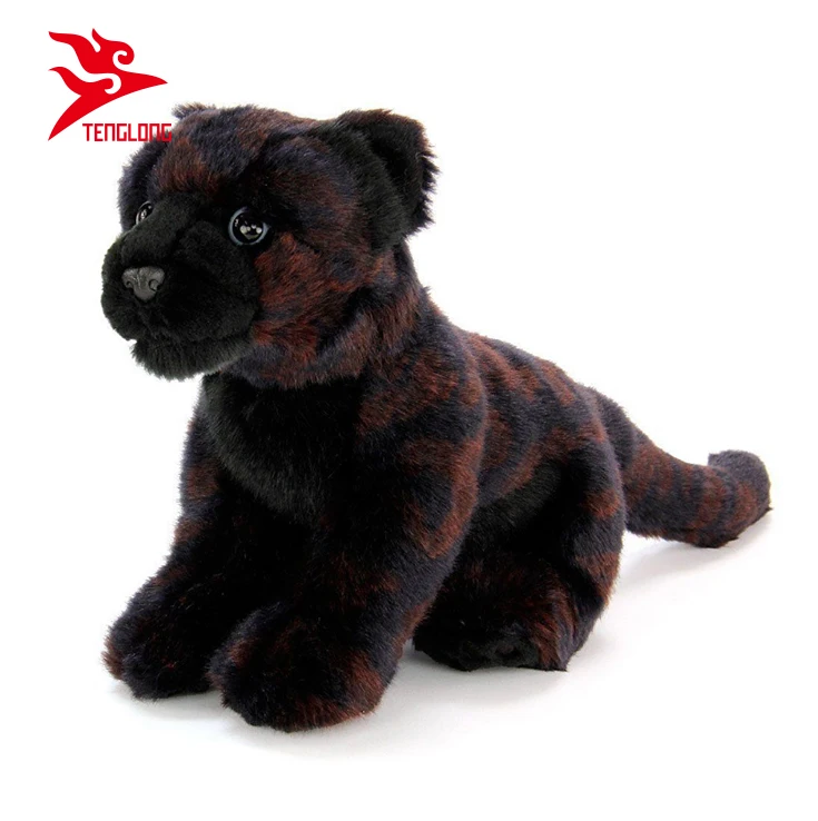 stuffed panther animal