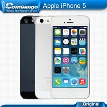 Unlocked Original iphone 5 used phone 8MP Camera 16/32GB ROM Wifi GPS WCDMA 3G Used apple iphone5 Free Shipping