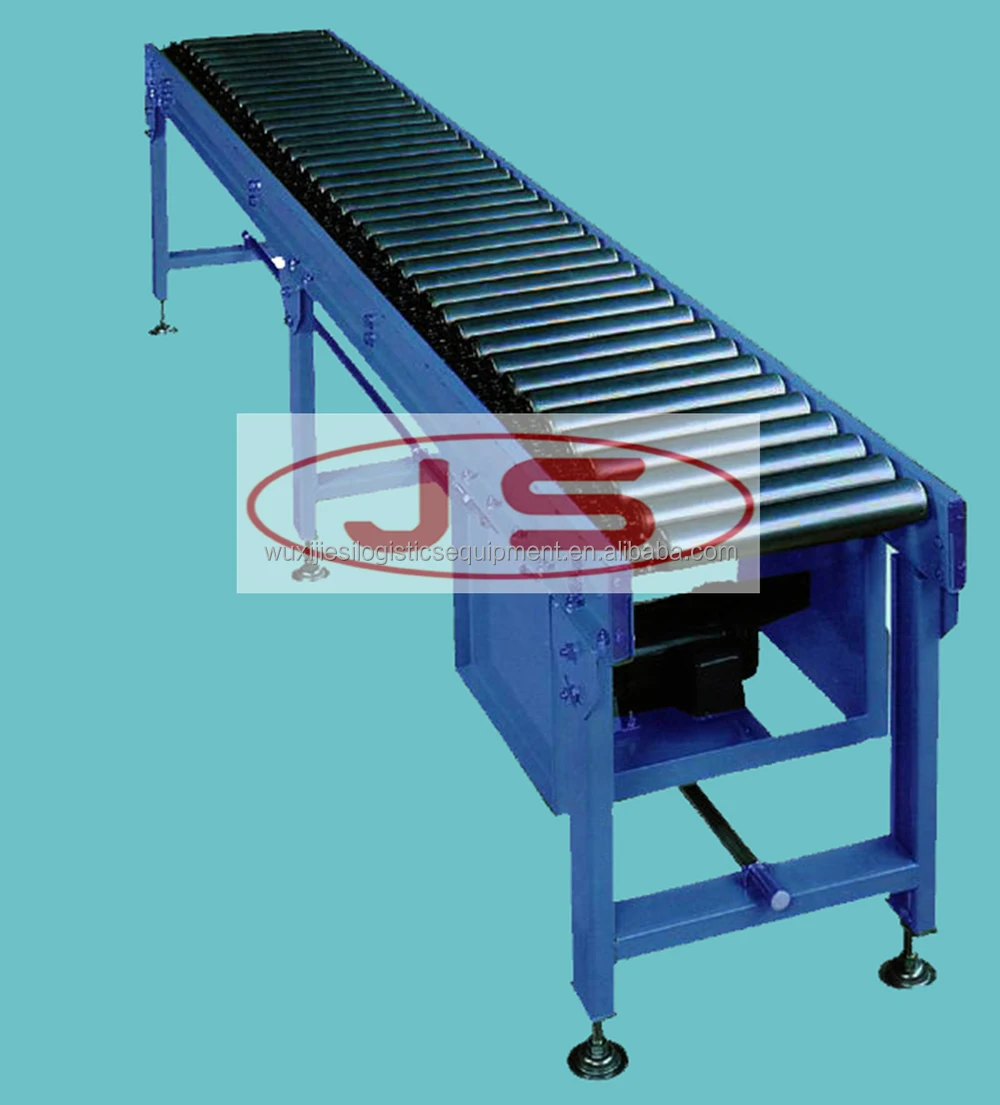 Double Sprocket Driving Roller Conveyor,Heavy Duty Power Roller