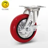 4" 5" 6" 8" Heavy Duty swivel universal rollerblade lockable industrial locking castor wheel with side brake