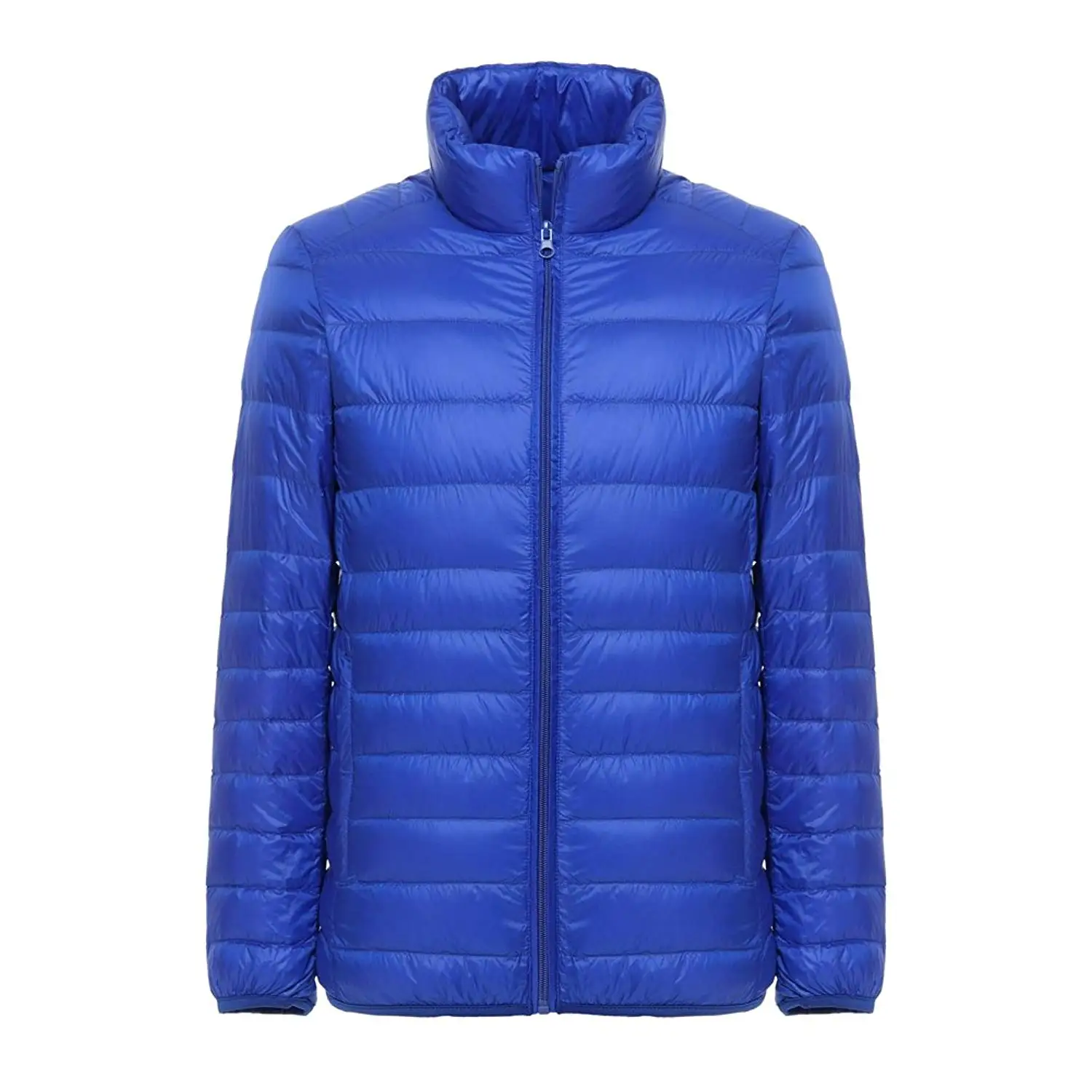 GAGA Mens Packable Zipper Down Jacket Winter Coat