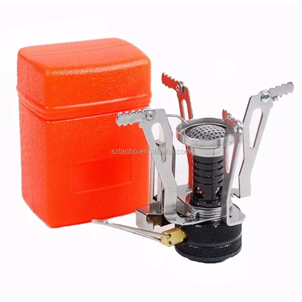 New Arrival Mini Foldable Portable Backpacking Gas Canister Stove Burners Outdoor Camping