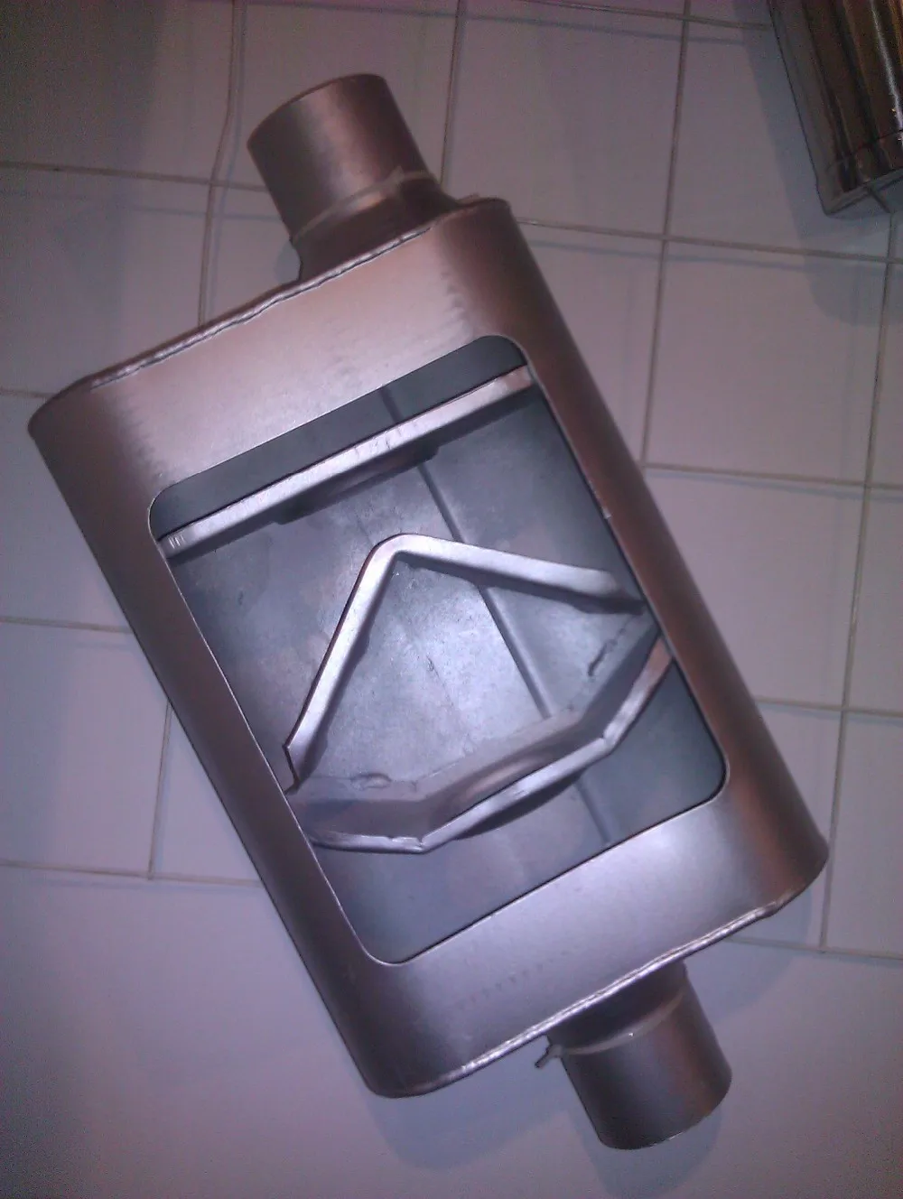 409 Edelstahl Schalldämpfer Universal Aluminisierte Schalldämpfer ...