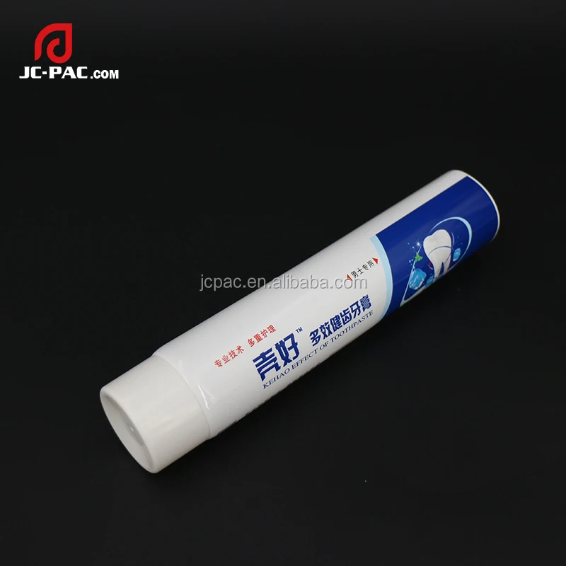 Empty Plastic Toothpaste Tube With Screw Cap Toothpaste Tube Packaging