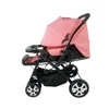 Aluminium frame light baby doll with stroller umbrella with linen cushion 255 B
