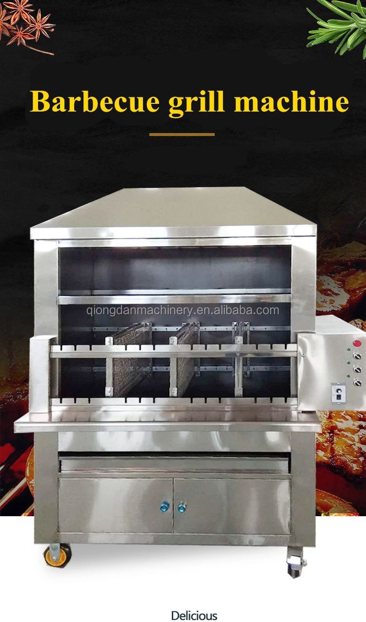 Stainless Steel Bbq Charcoal Machine Barbecue Grill Barbecue Grill