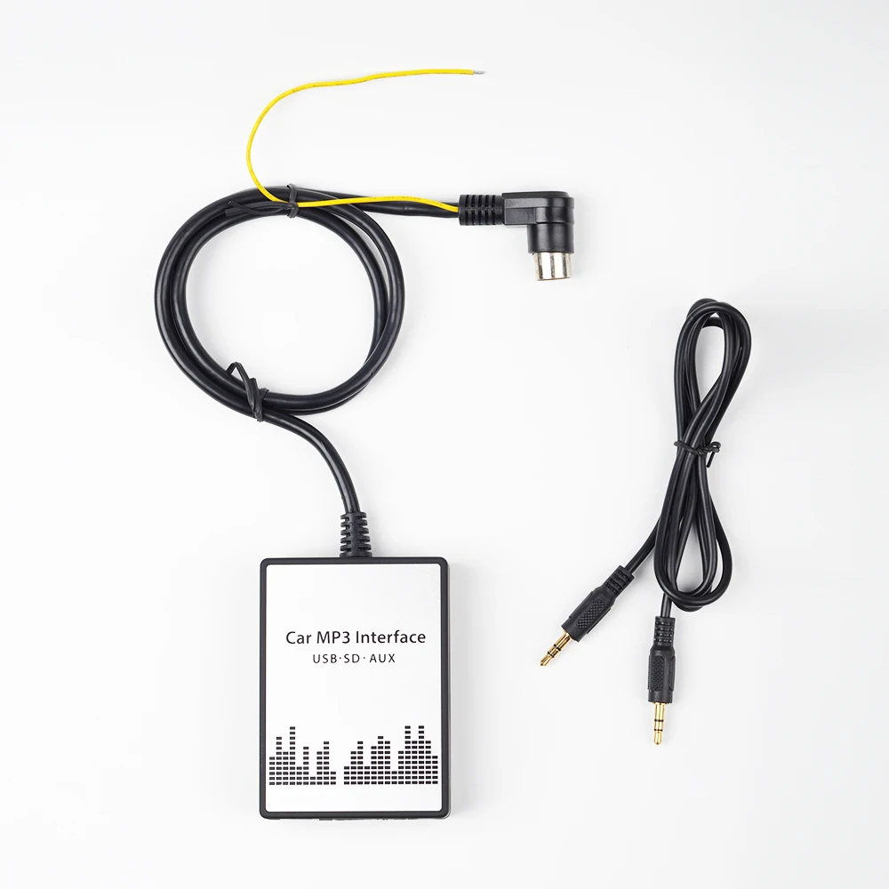 Car Digital Cd Changer Audio Usb Sd Mp3 Car Interface Adapter With