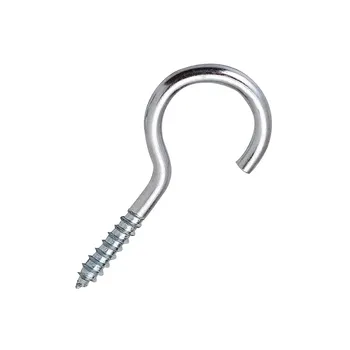 Galvanized Hanging Open Eye Cup Hook Buy Amazon Brass Ceiling Hook Curtain Plant Hooks Metal Screw Hook For Bags Product On Alibaba Com