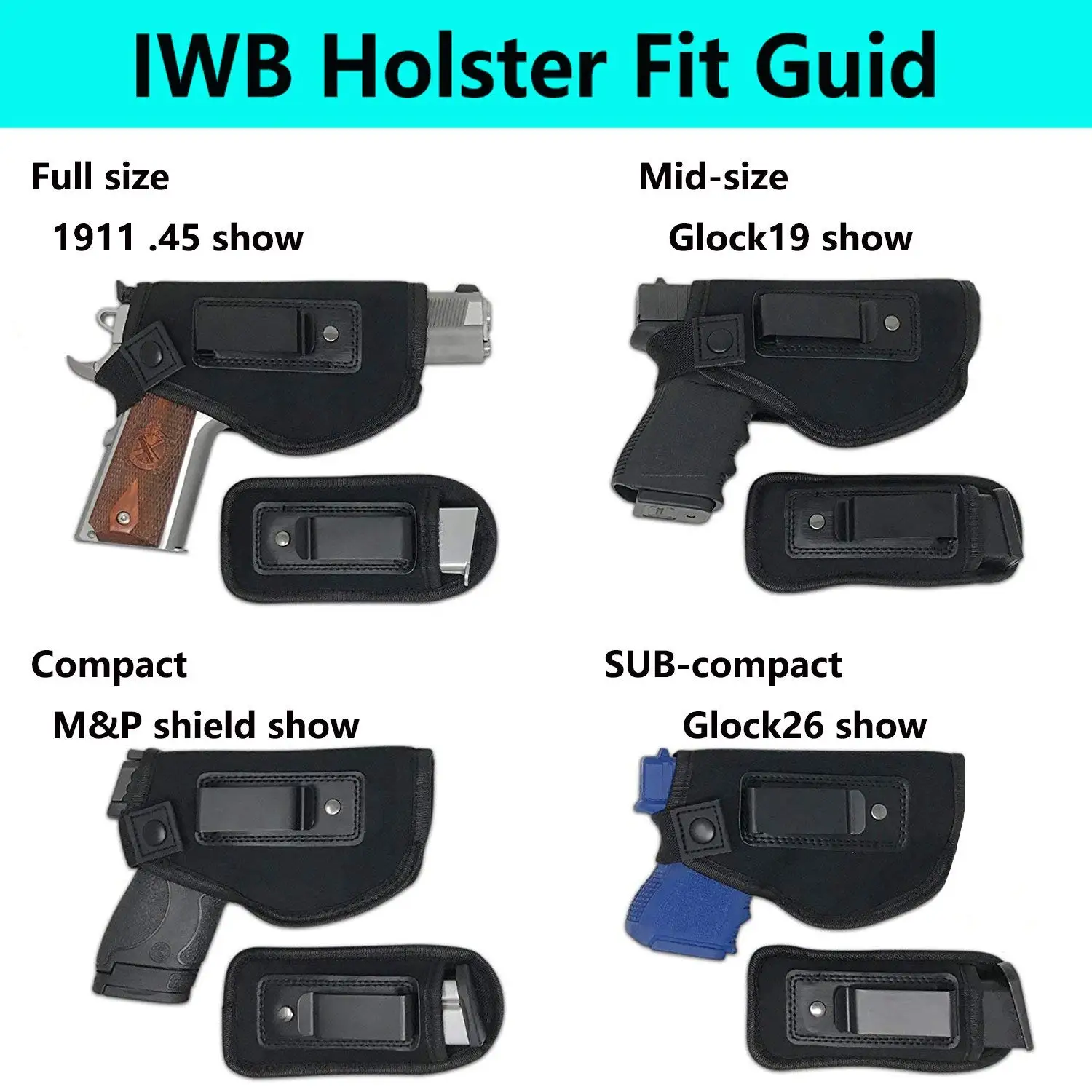 waist gun holster