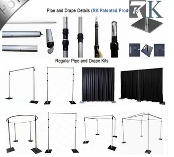 High Quality Wedding Backdrop Pipe And Drape System For