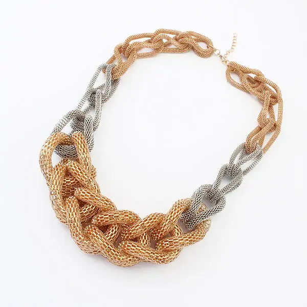 work jewelry for custom titanium rope necklace colored alloy