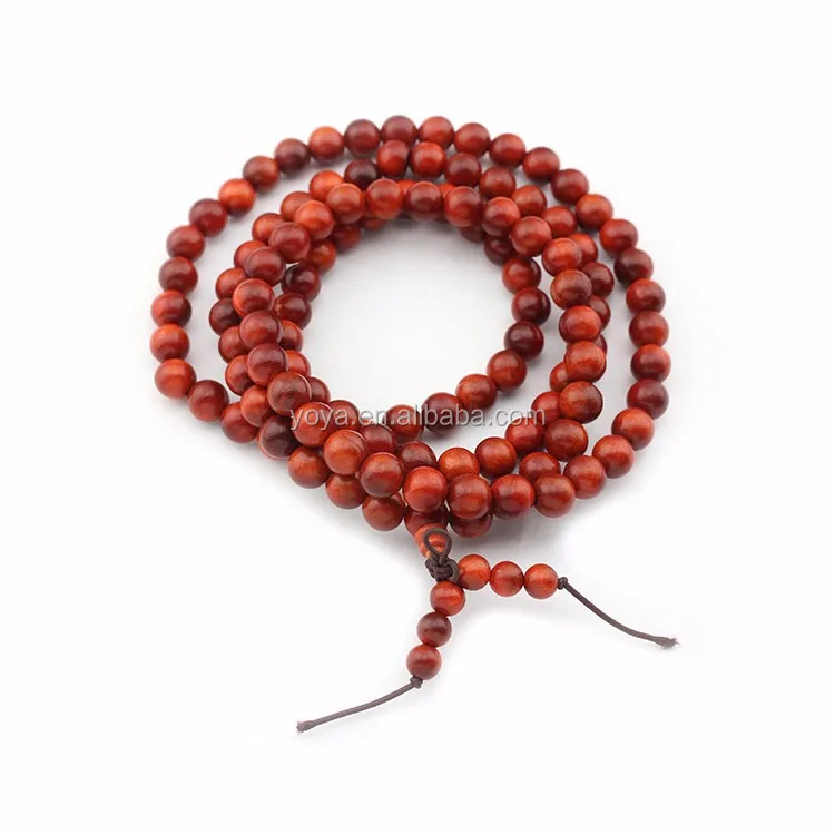 Pbb1050 Sandalwood Buddhist Prayer Beads,108 Healing Beads,Wood Wooden ...