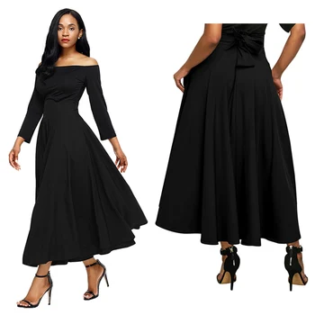 2017 Latest Design Black Long Skirts For Women - Buy Black Skirts For ...